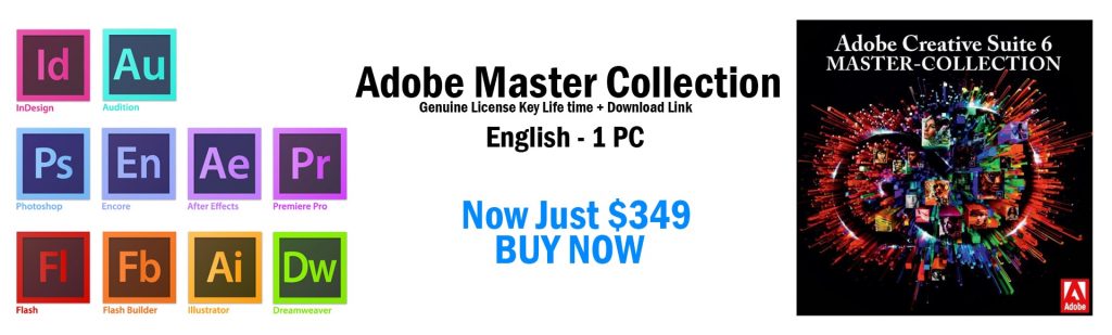 adobe master collection key