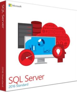 SQL SERVER 2016 STANDARD 50 Users- LICENSE