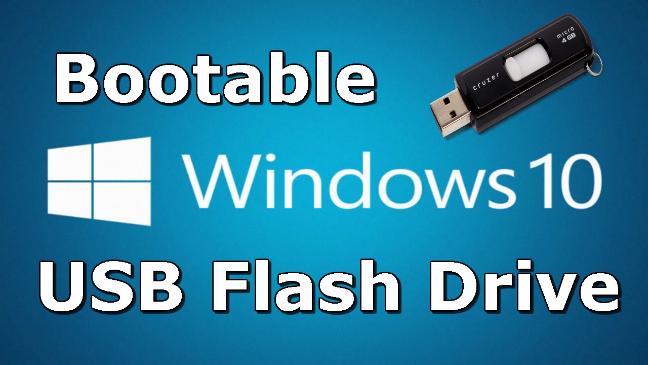Microsoft Windows Installation – How To Boot From USB Drive