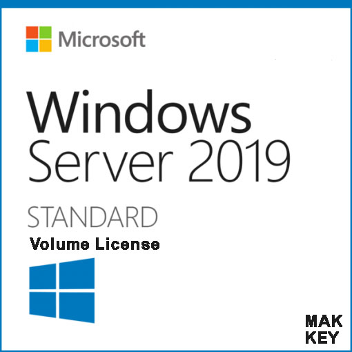 Windows Server Standard 2019 16 Core Mak 45 Pcs Activations
