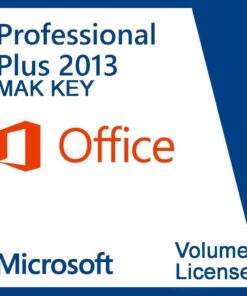 Microsoft Office Professional Plus 2013 (50 PC Activations) MAK License Key