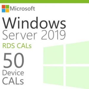 Microsoft Windows Server 2019 50 RDS Device CALs