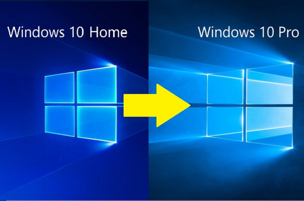 How to upgrade windows 10 home to pro