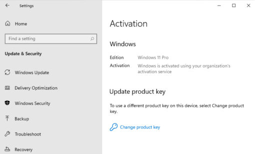 Windows 11 Pro Product Key 9854