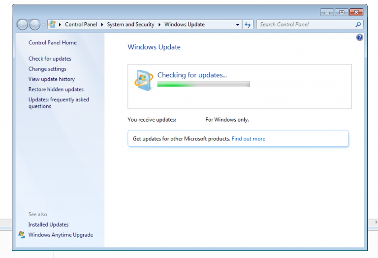 How to fix Windows Update in Windows 7