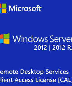 Windows Server 2012 Remote Desktop RDS 50 User CAL